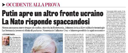 La Verità 19/01/2022