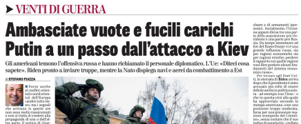 La Verità 25/01/2022