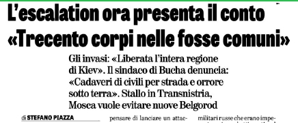 La Verità 03/04/2022