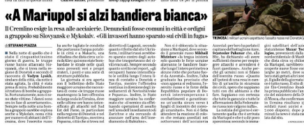 La Verità 23/04/2022