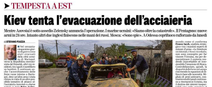 La Verità 30/04/2022