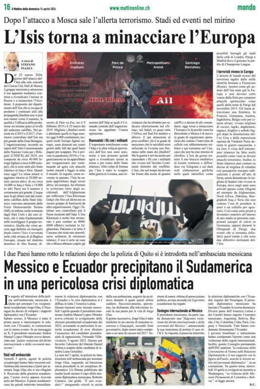 Mattino della Domenica 14.04.2024