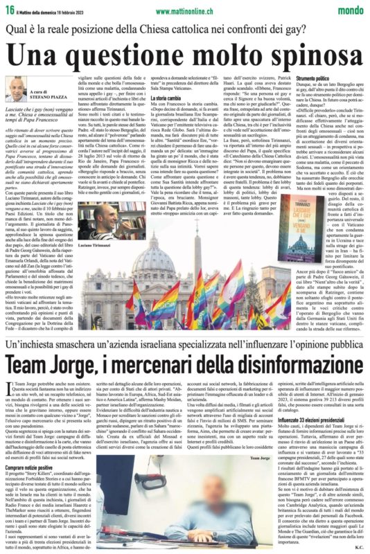 Mattino della Domenica 19.02.2023