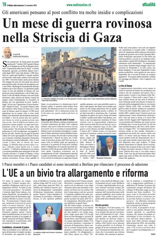 Mattino della Domenica 12.11.2023