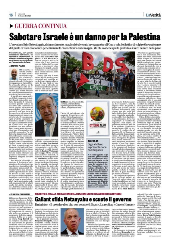 La Verità 16.05.2024