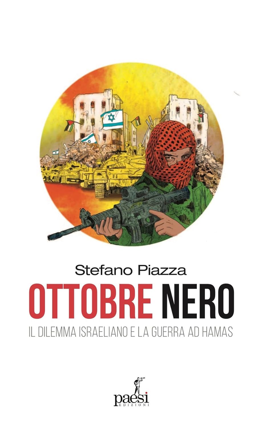 ottobre nero, copertina - stefano piazza